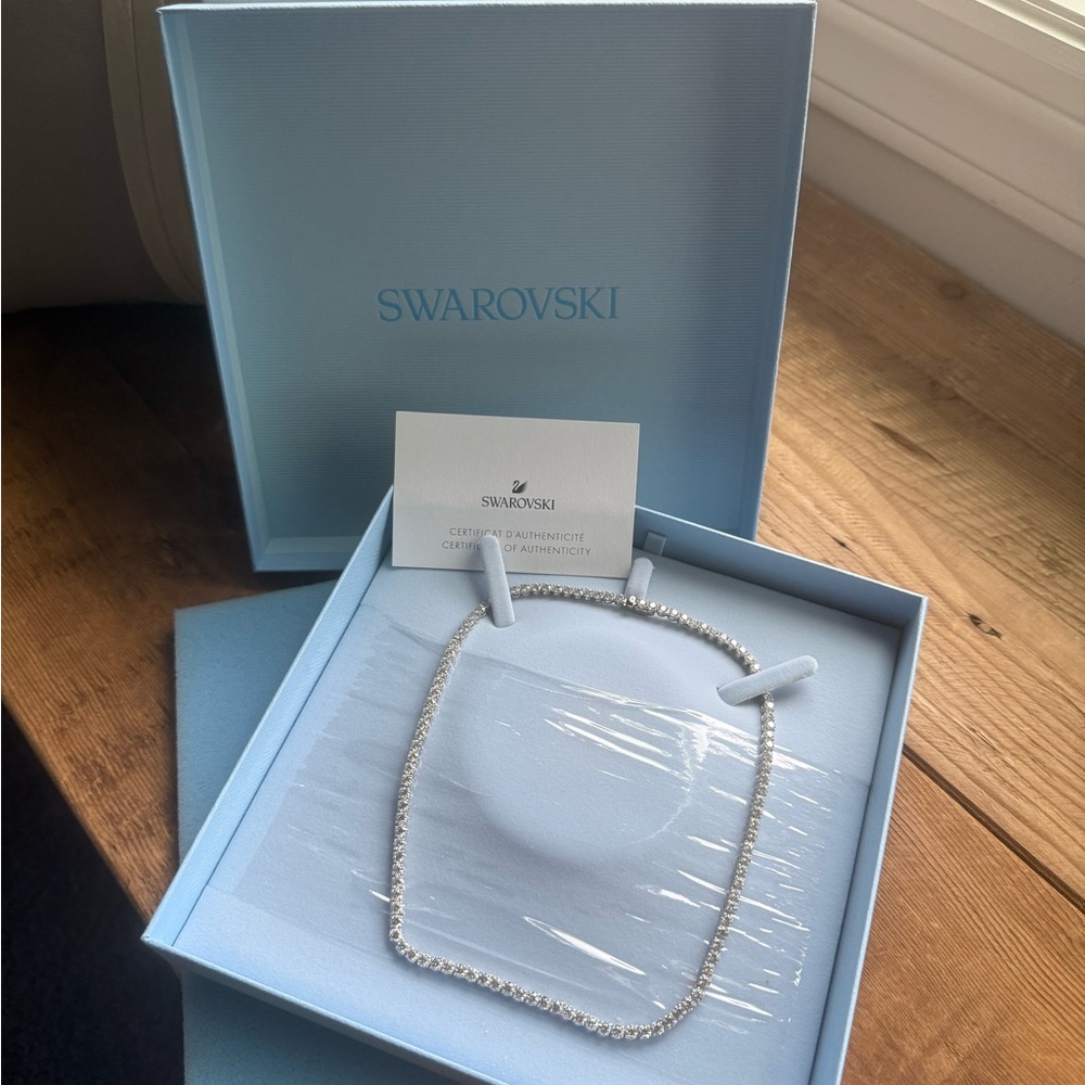Swarovski Matrix Tennis Necklace